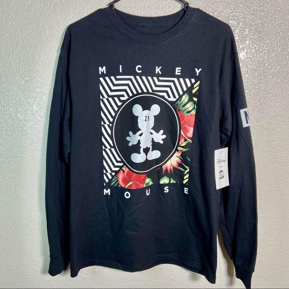 Mickey Mouse Disney Men's Long Sleeves Shirt
